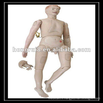 ISO Advanced High Quality Nursing Care Doll, Male Nursing Training Manikin